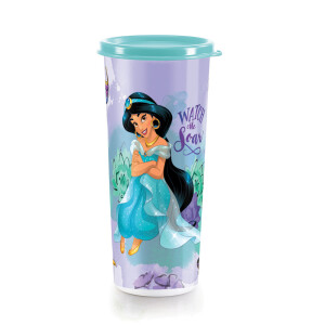 VASO CON SELLO PRINCESA DISNEY TUPPERWARE 470 ML JAZMIN