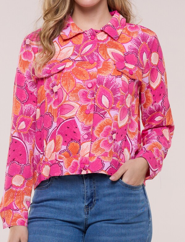 Camperita Liviana Print FUCSIA/MULTI