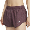 Running - Nike - NIKE W NK DF RUN DVN TEMPO SHORT DARK WINE/BLACK/(REFLE de Mujer - DD4943-646 Bordo