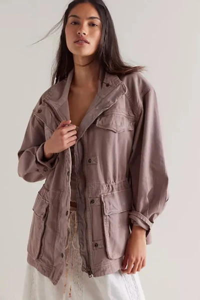 CHAQUETA UTILITY ARYA Violeta