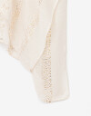 Kimonos Kimono Con Lurex - Blanco Crudo