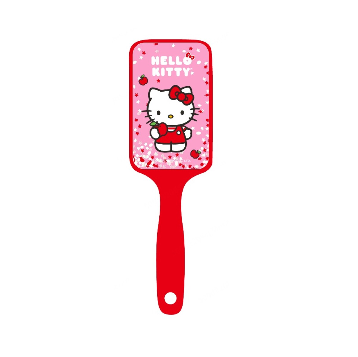 Cepillo glitter Hello Kitty - rectangular 