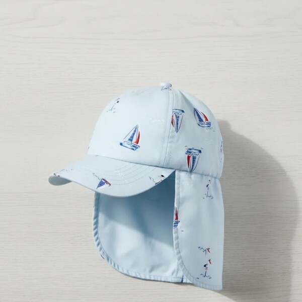Gorro Carters con filtro UV veleros celeste Gorro Carters con filtro UV veleros celeste