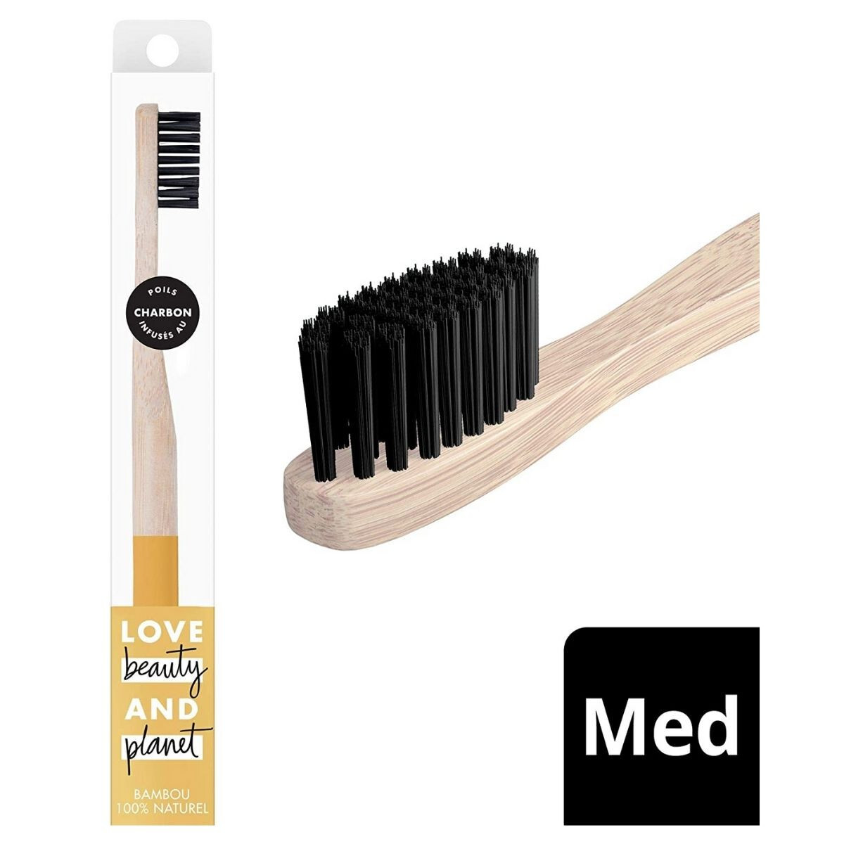 Cepillo Dental Bamboo Love Beauty and Planet Medio – Cepillo dental