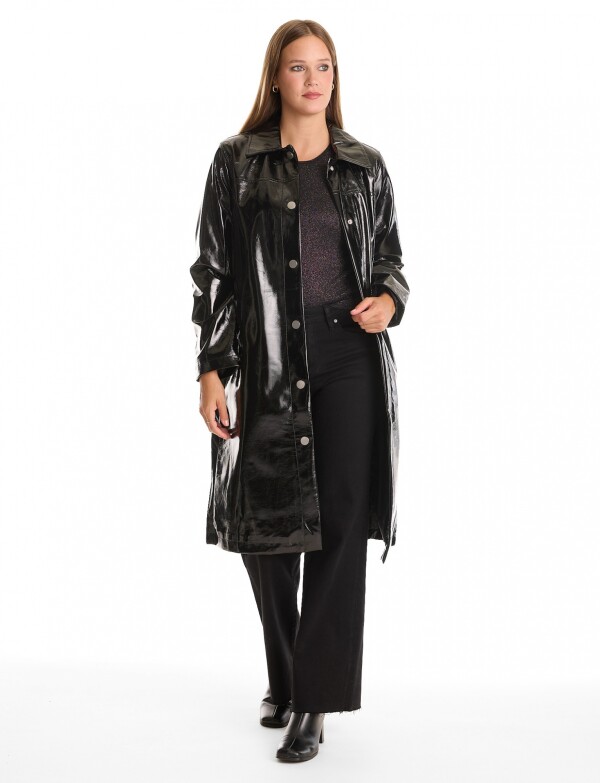 Chaqueta Charol NEGRO