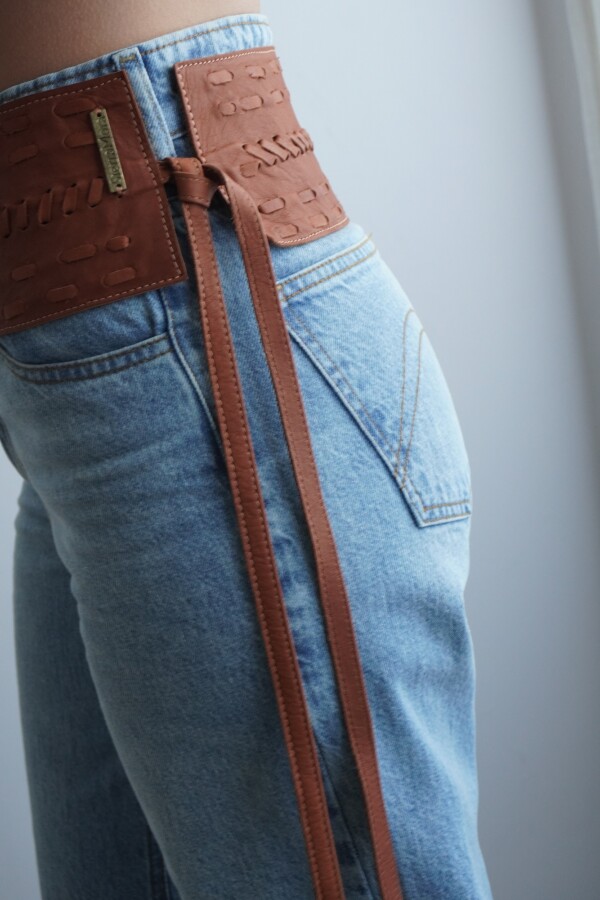 Back To The Roots Belt Camel
