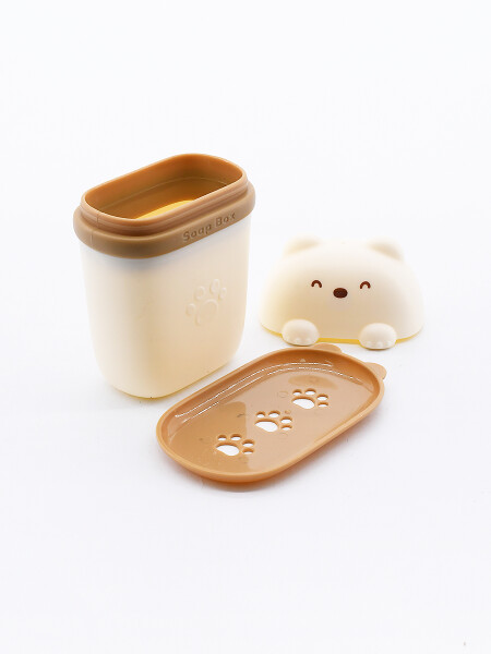 JABONERA OSITO BEIGE