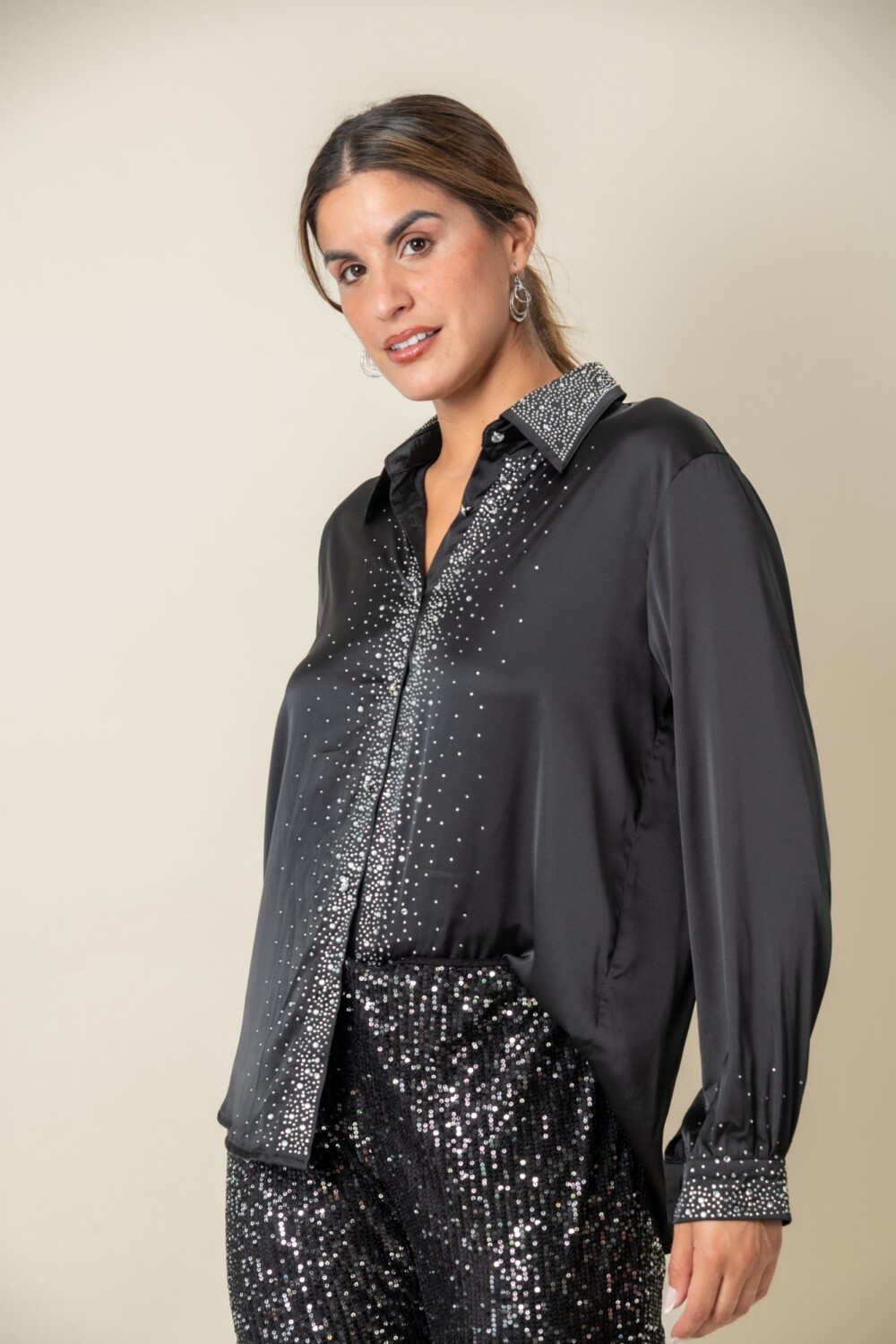 CAMISA MIMOSA Negro