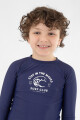 Tshirt manga larga blue 2-10a Azul