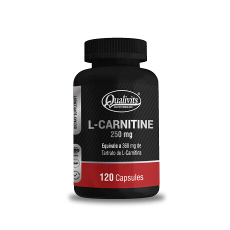L-carnitine 250mg Qualivits 120caps
