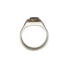 Anillo Mesa-Plata y Oro-Piedra Onix-AN5176 conpiedra
