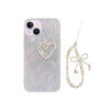 Protector para iPhone 13/14 diseño corazón + correa Protector Para Iphone 13/14 Diseño Corazón + Correa