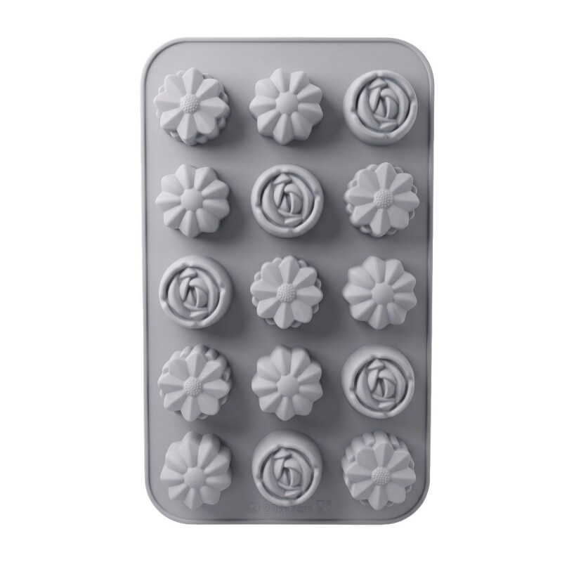 MOLDE SILICONA GRIS P/CHOCOLATE Unica