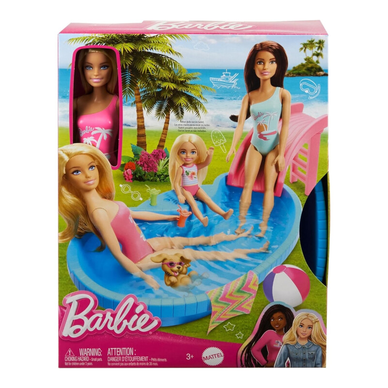 Barbie día de piscina Barbie día de piscina