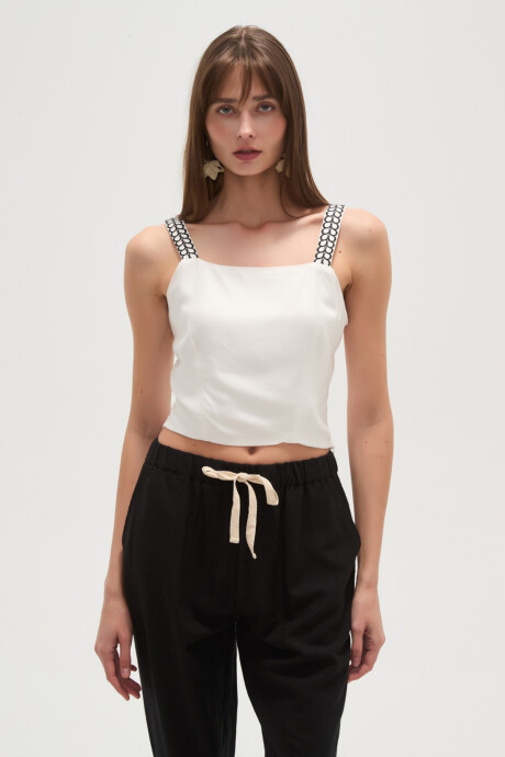 Musculosa Himine Marfil / Off White