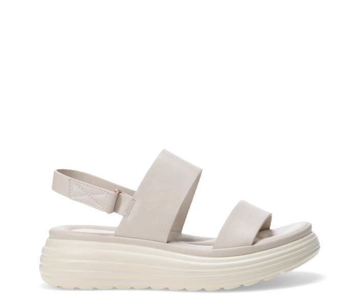 Sandalias de Mujer Miss Carol LAMAR con banda Nude