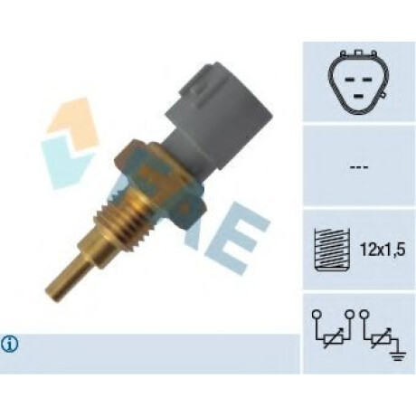 BULBO INTERRUPTOR - TEMP. DAIHATSU SIRION MAZDA TERCEL 1.5 EFI 12x1.5 - BULBO INTERRUPTOR - TEMP. DAIHATSU SIRION MAZDA TERCEL 1.5 EFI 12x1.5 -