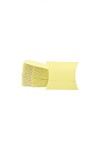 Pack x 20 - estuche pillow 7 x 8 cm AMARILLO