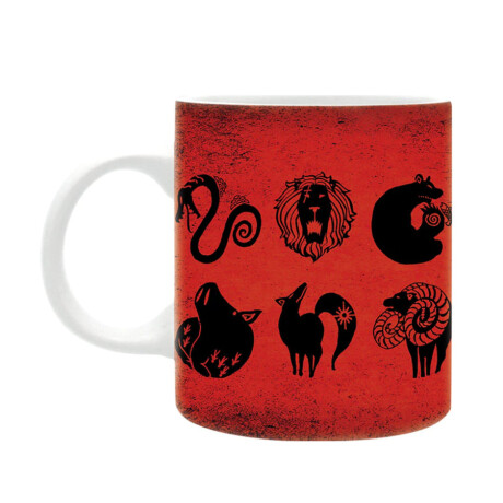 Taza The Seven Deadly Sins red Taza The Seven Deadly Sins red