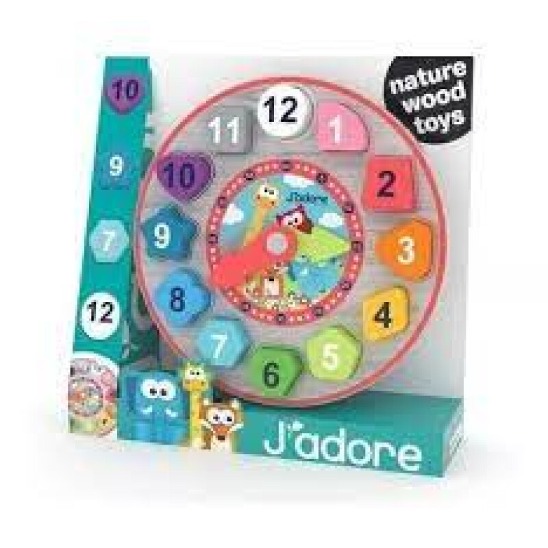 Didáctico reloj de aprendizaje J'adore Didáctico reloj de aprendizaje J'adore