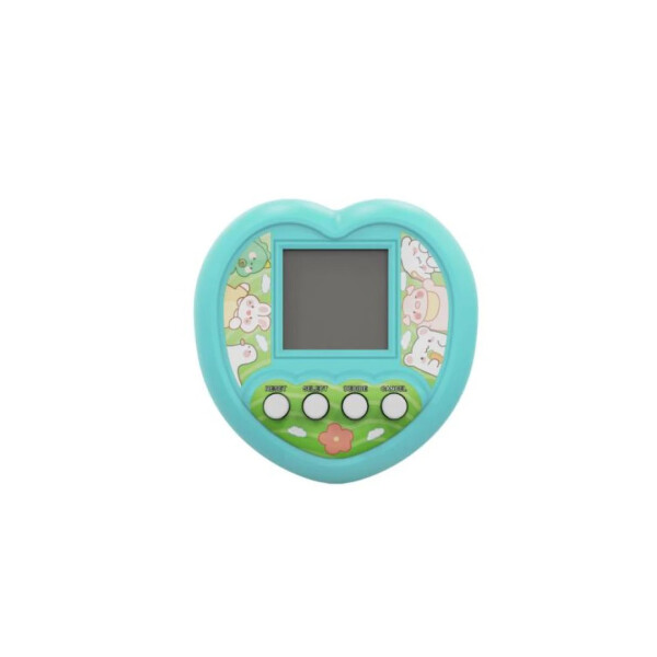 Mascota virtual corazón verde