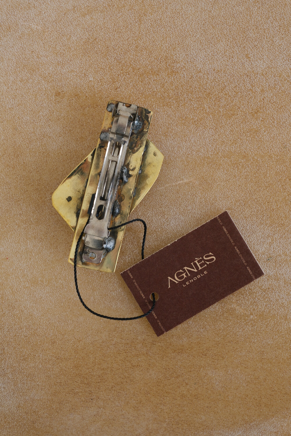 Cracked Headpiece ágata Negra