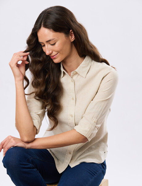 CAMISA LISA DE LINO Arena