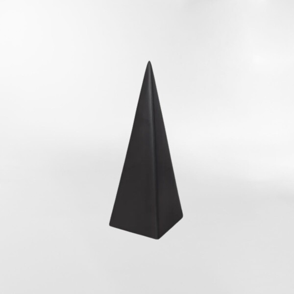 DECORACION PYRAMID Negro - Medium