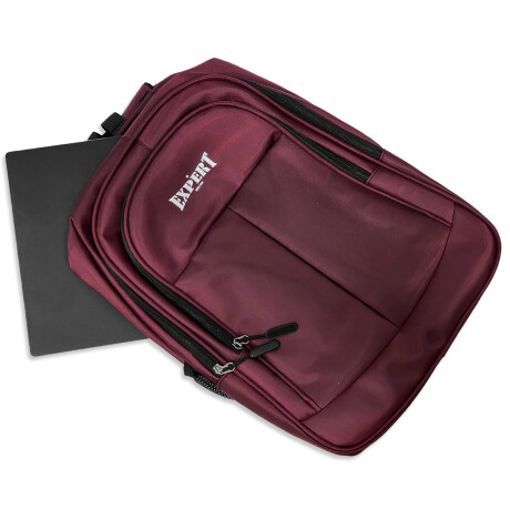 Mochila Porta Laptop Expert Ejecutiva P/notebook 20'' Bordó