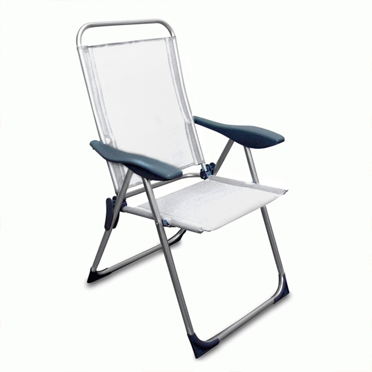 SILLA DE PLAYA ALUMINIO ALTA XYC-010 BLANCA HESSEN HOME ++ - N/a 