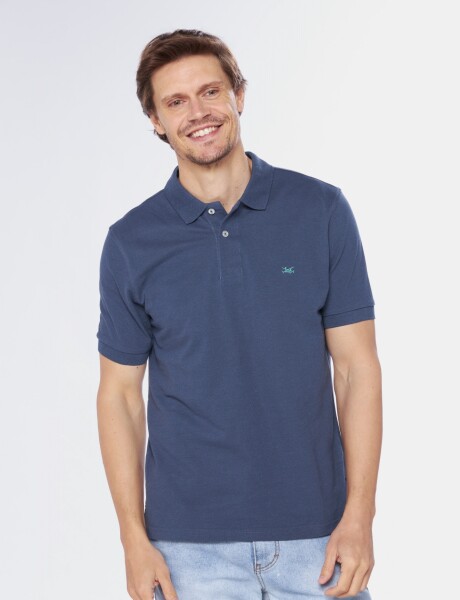REMERA POLO PIQUE Denim