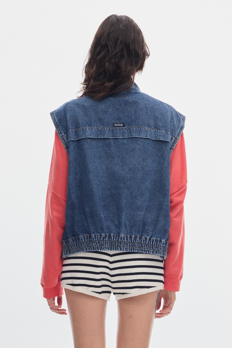 Chaleco Explorer Vintage Blue