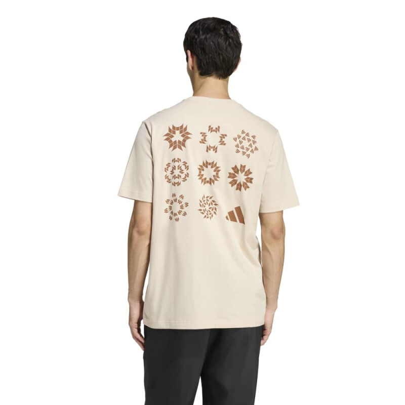 REMERA ADIDAS M HOT CG T Hombre KB4934 Beige
