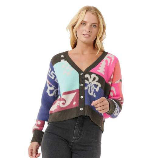 Buzo Rip Curl Keepsakes Jacquard Cardi Buzo Rip Curl Keepsakes Jacquard Cardi