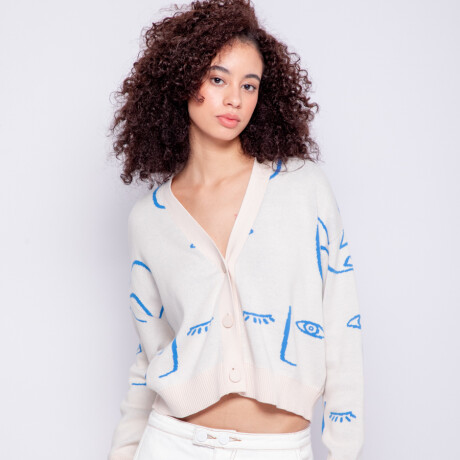 CARDIGAN ALBIN Azul Regata