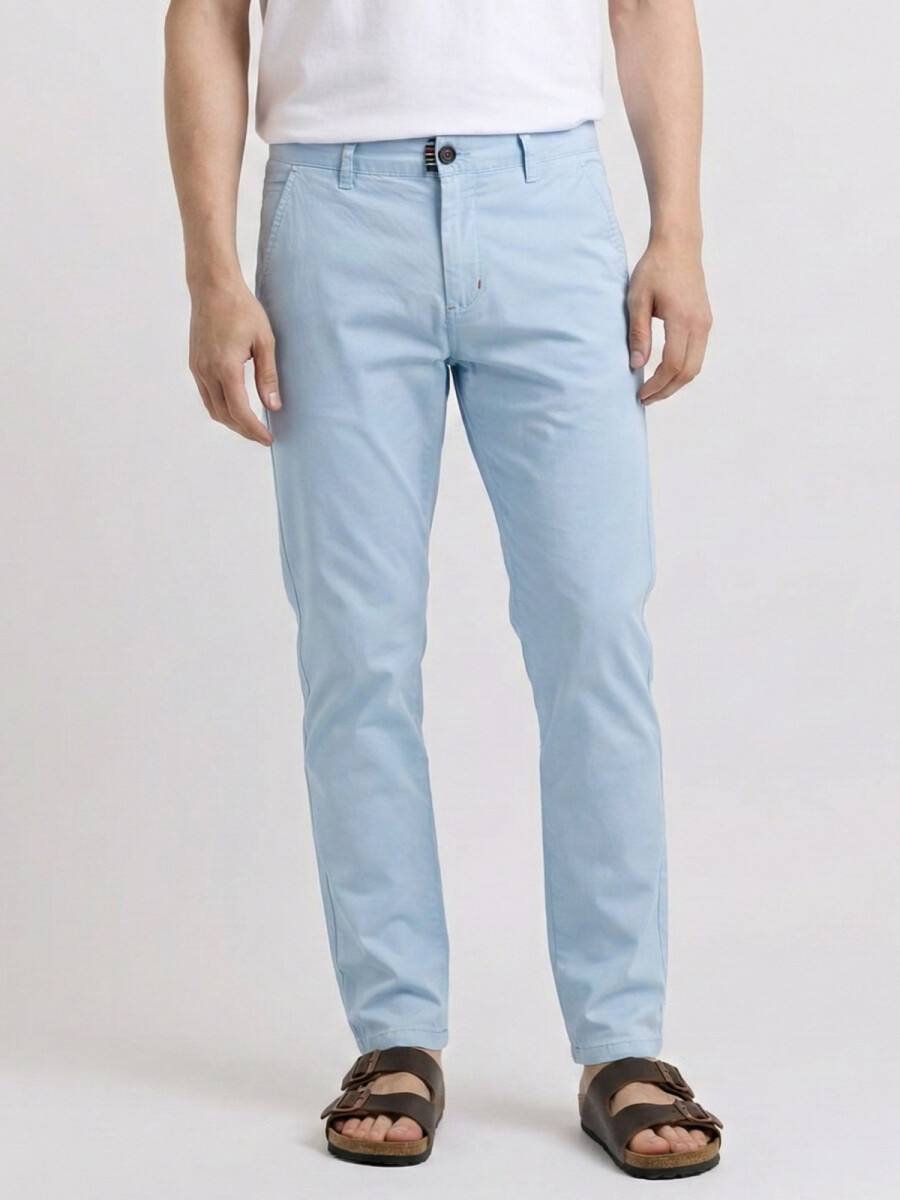 PANTALON CHINO ACONCAGUA - CELESTE 