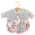 Vestido Llorens Corazones Ropa Muñeca Accesorios 42 cm Color Variante D18