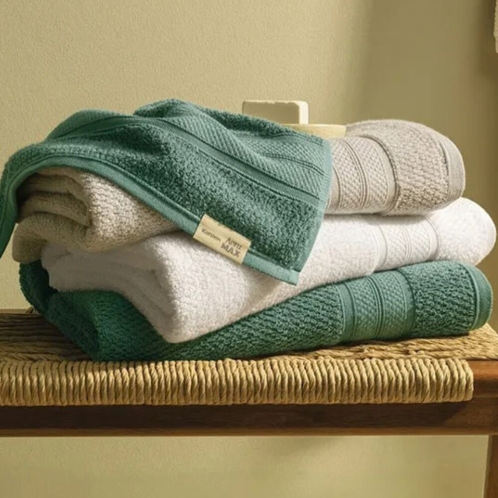 Toalla De Baño 80 x 150 Nuvia 100% Algodón - Karsten Verde