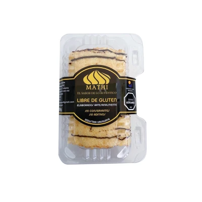 Arrollado de dulce de leche s/gluten Mathi Arrollado De Dulce De Leche