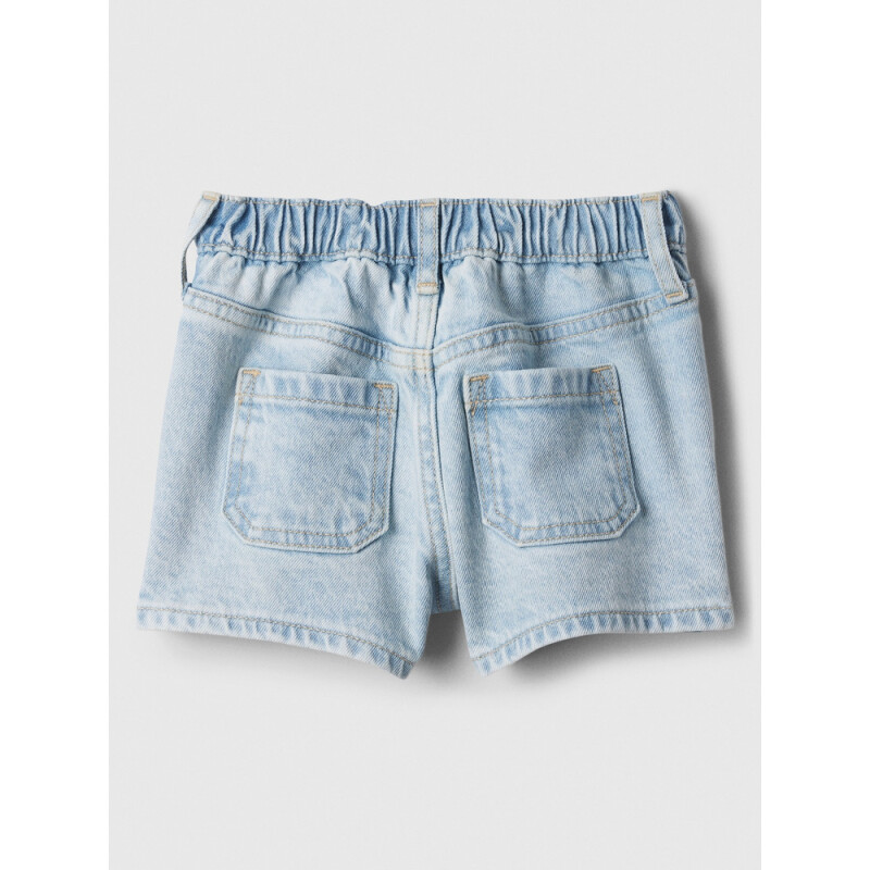 V-PKT MOM SHORT LIGHT WASH