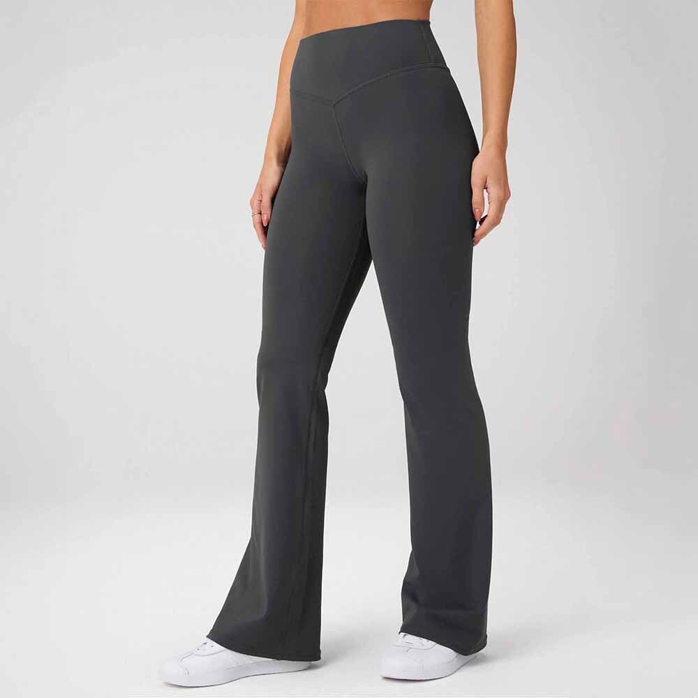 Pantalón Pureluxe High-Waisted Tlc Kick Flare Mujer Midnight