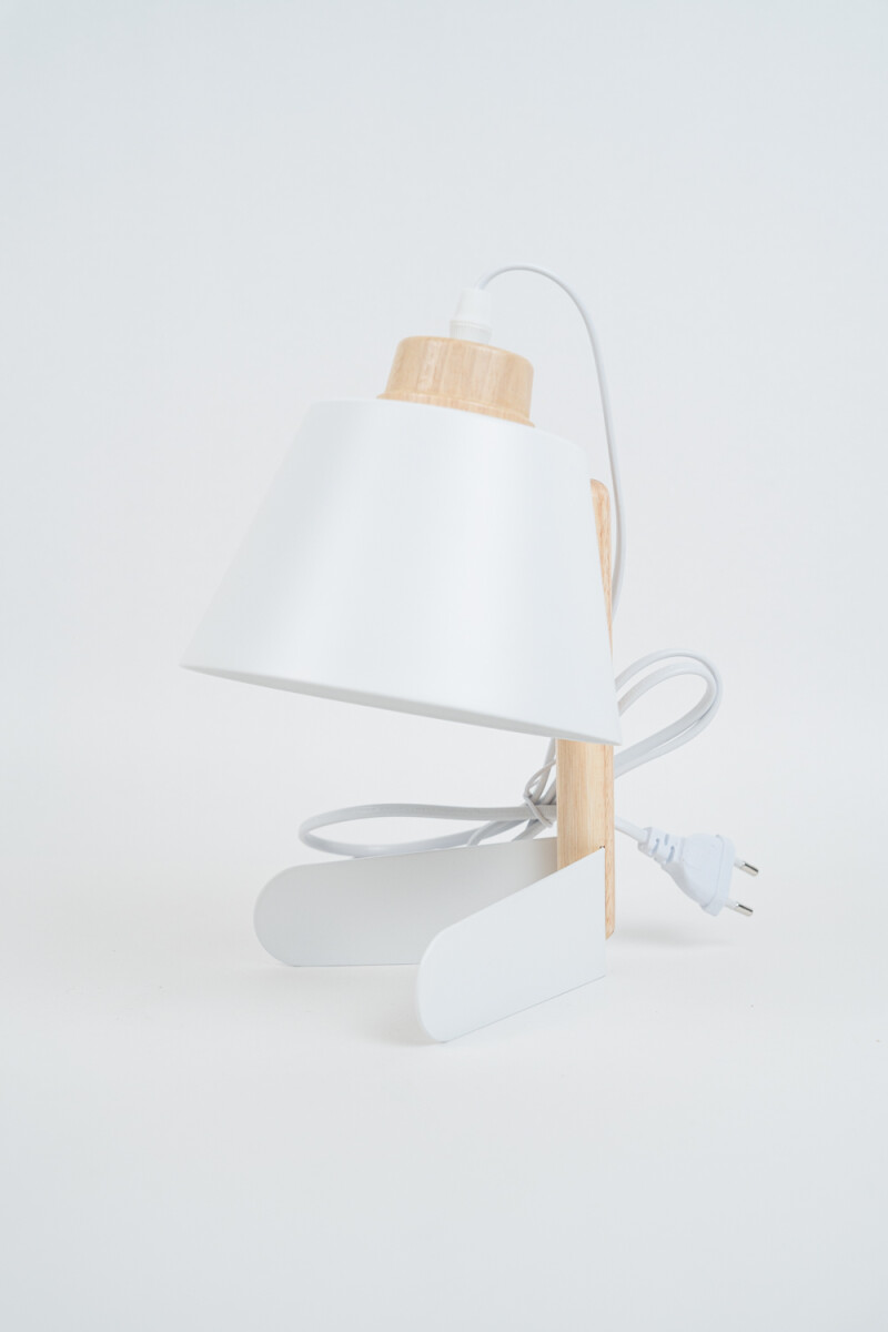 Lampara De Mesa Daelis - Blanco 