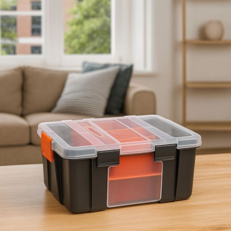 CAJA ORGANIZADORA MULTIUSO CON BANDEJA ATMA CAJA ORGANIZADORA MULTIUSO CON BANDEJA ATMA