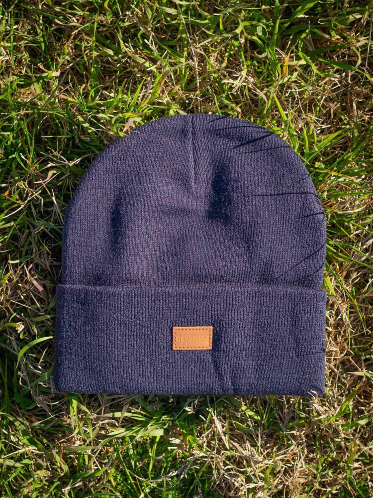 Gorro de lana Azul