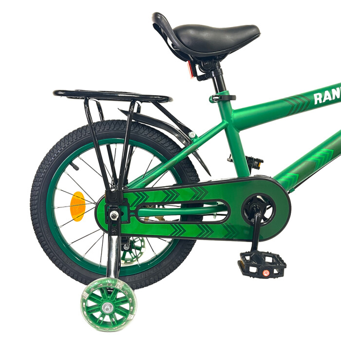 Bicicleta infantil Rodado 16 sin cesto Verde