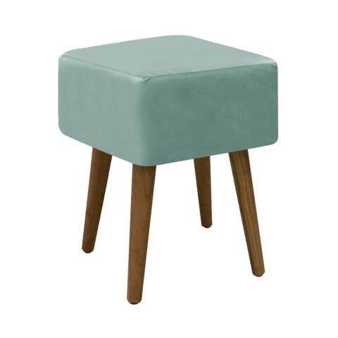 Puff Banqueta Banco Pixel Vvelvet P040066fy PUFF PIXEL VELVET ACQUA