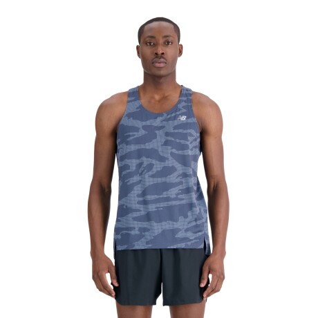 Musculosa New Balance de Hombre - Accelerate - MT23221GR GREY