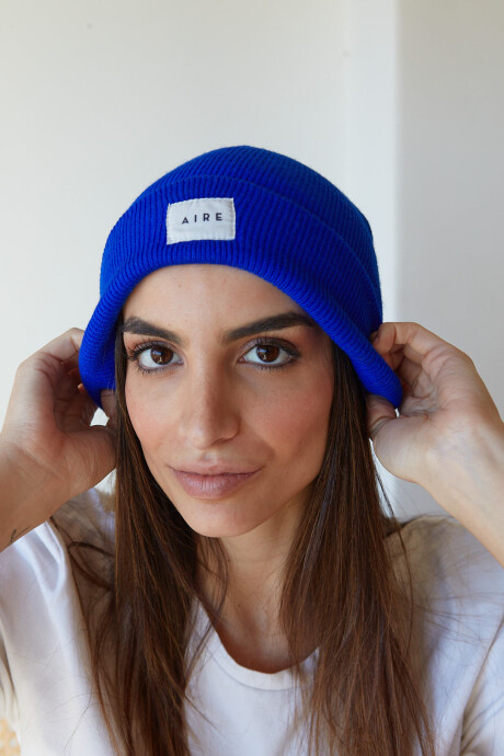 BEANIE STRETCH AZUL