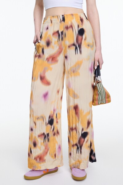 PANTALON ELASTICO Amarillo