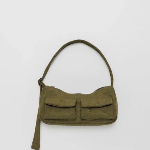 Cartera bolsillos al frente tipo cargo correa corta Seaweed